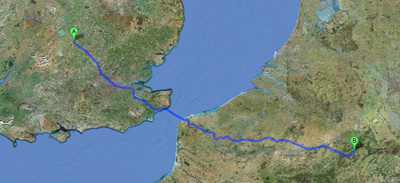 Route to Spa